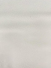 Mini Leaves White on White Cotton by Makower