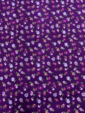 Daisy Cord in Wine & Purple