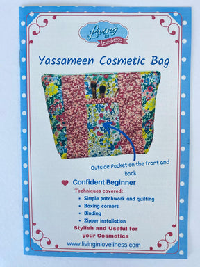 Living in Loveliness - Yassameen Cosmetic Bag