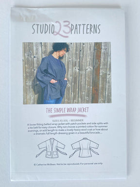Studio 23 Patterns - The Simple Wrap Jacket