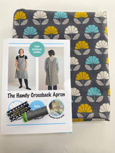 Linen Apron Making Kit - (Flower Pattern Linen Blend)