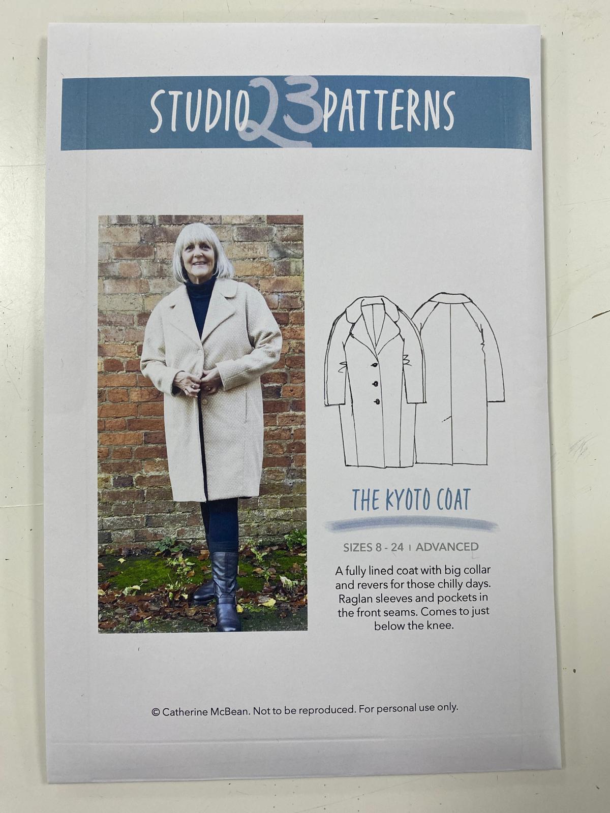 Studio 23 Patterns - The Kyoto Coat