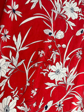 Red & White Viscose
