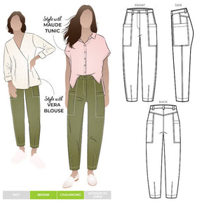 Style Arc - Victor Woven Jean Pattern