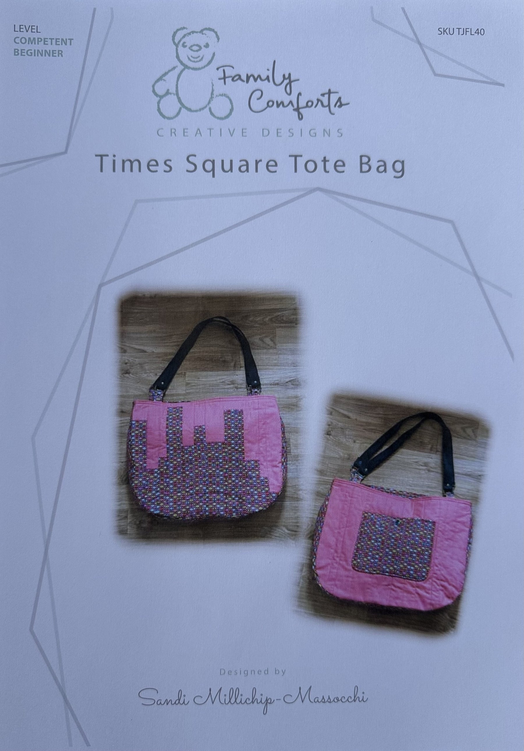 Family Comforts Creative Designs Times Square Tote Bag