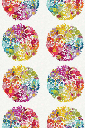 Alison Glass Panel in Grey & White