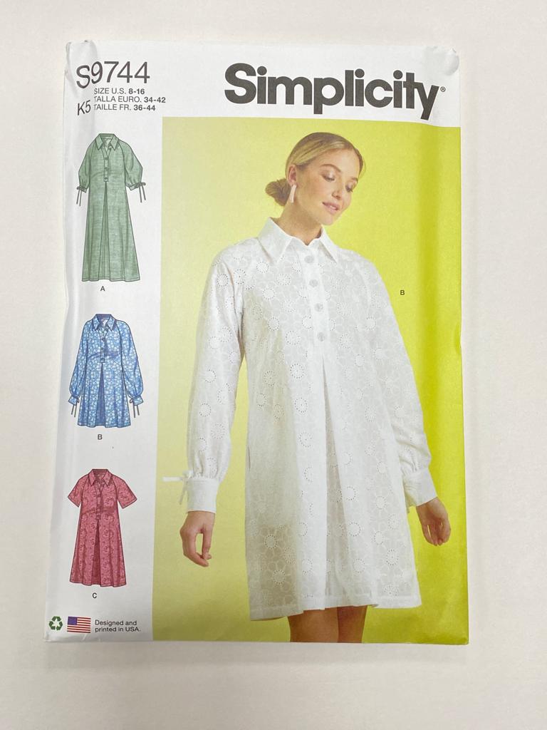 Simplicity S9744 - Shirt Dress