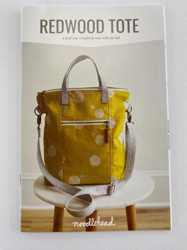 Redwood Tote Bag Making Pattern by Noodlehead.