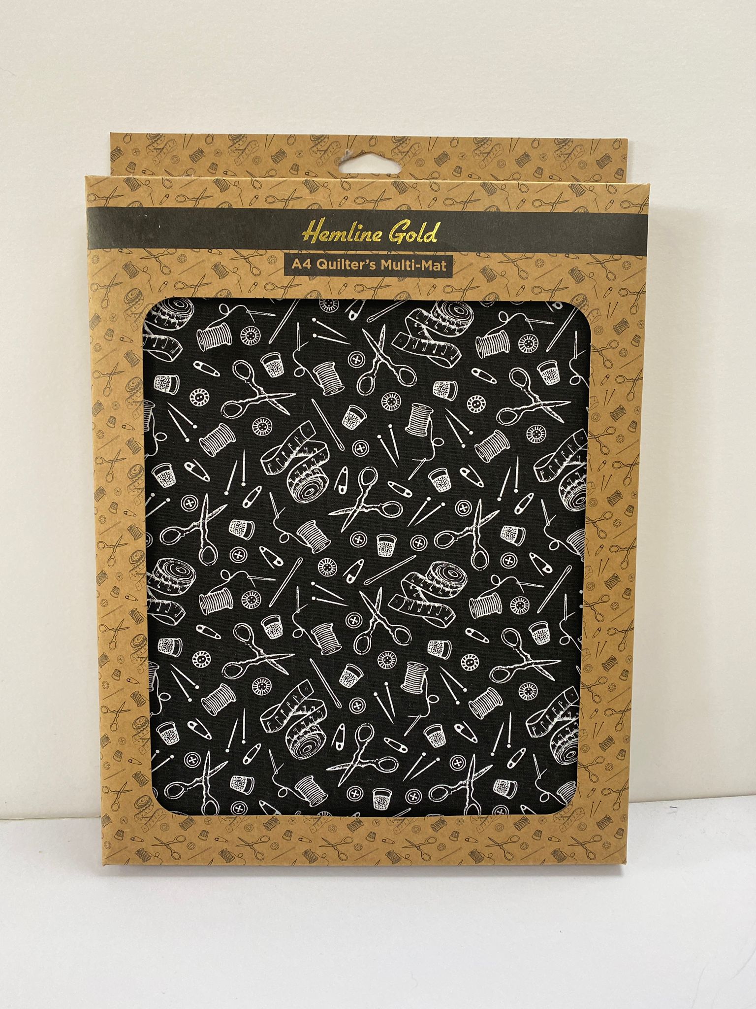 Tapis De Coupe Et Repassage Hemline Gold A4/A3 - Multifonction 4 En 1, Avec Règles Métriques/impériales - 9