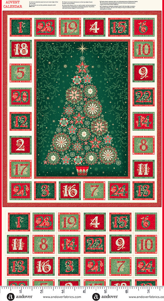 Good Tidings Advent Panel by Makower