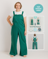 Top Stitch Makes - Live-in-Them Dungarees