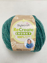Stylecraft ReCreate 100% Recycled Chunky Yarn