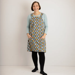 Linen Apron Making Kit - (Flower Pattern Linen Blend)