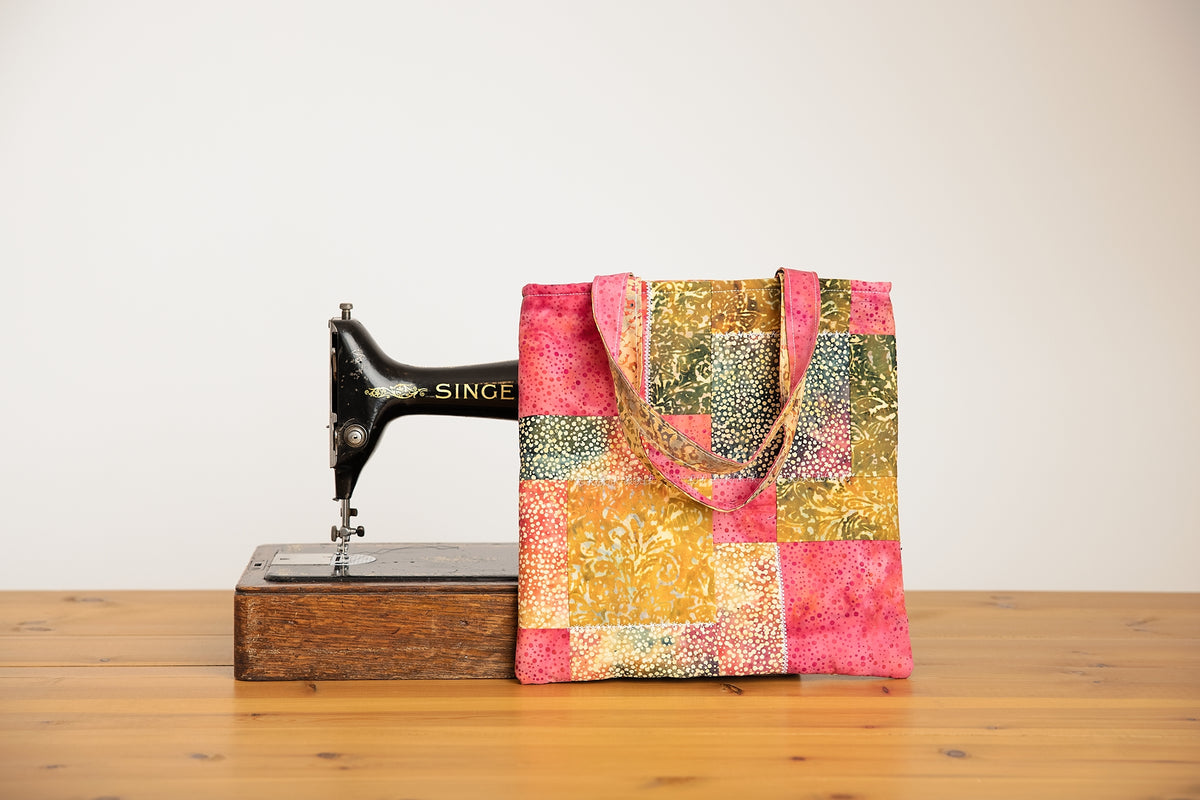 Disappearing Nine Patch Tote Bag Making Kit