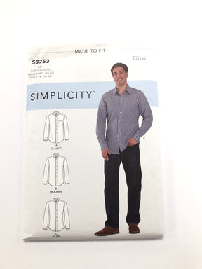 Simplicity S8753 - Traditional Shirt