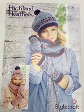 Accessories in Highland Heathers DK (6 designs)